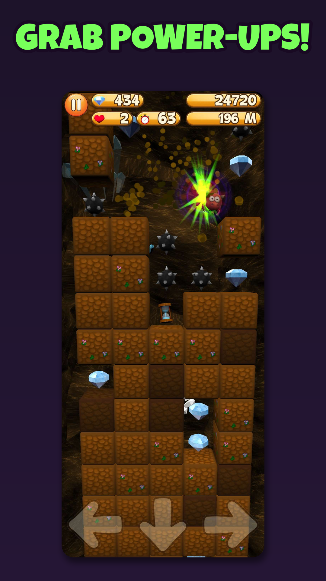GRAB POWER-UPS!